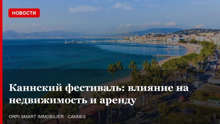 Каннский фестиваль: влияние на недвижимость и аренду
