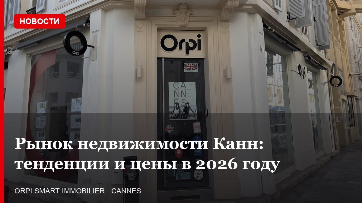 Рынок недвижимости Канн: тенденции и цены в 2026 году